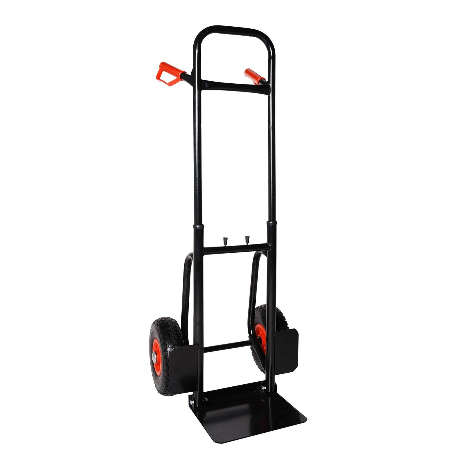 Hand Truck with Telescope Handle Dolly Cart Trolley Cart for Moving, 440lbs Capacity - Luckyermore
