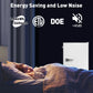 Luckyermore 3.2 Cu.Ft. Small Fridge with Freezer Compact Refrigerator with Adjustable Legs, White
