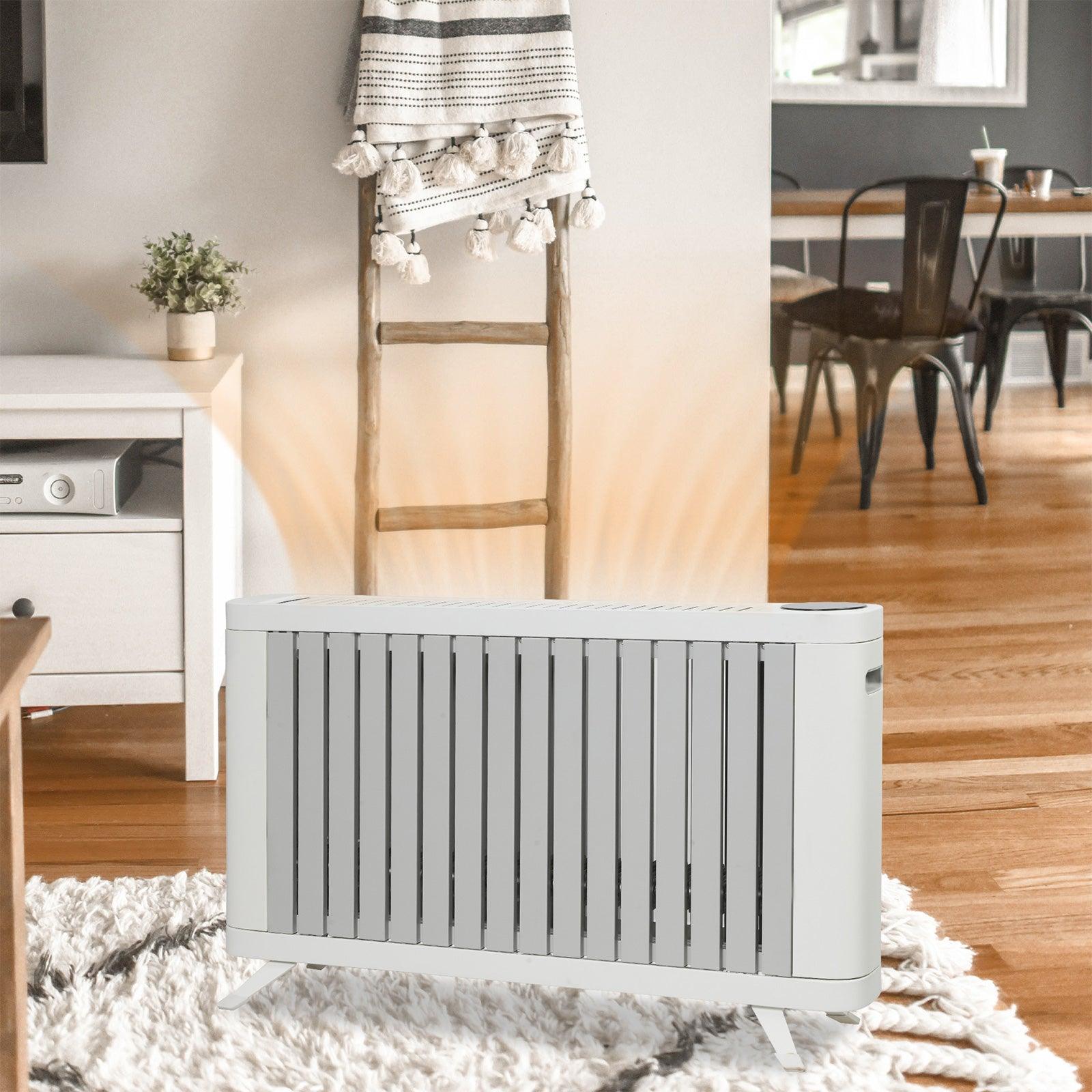 LUCKYERMORE 1500W Smart Radiator Space Heater with 3 Heating Modes Adjustable Thermostat