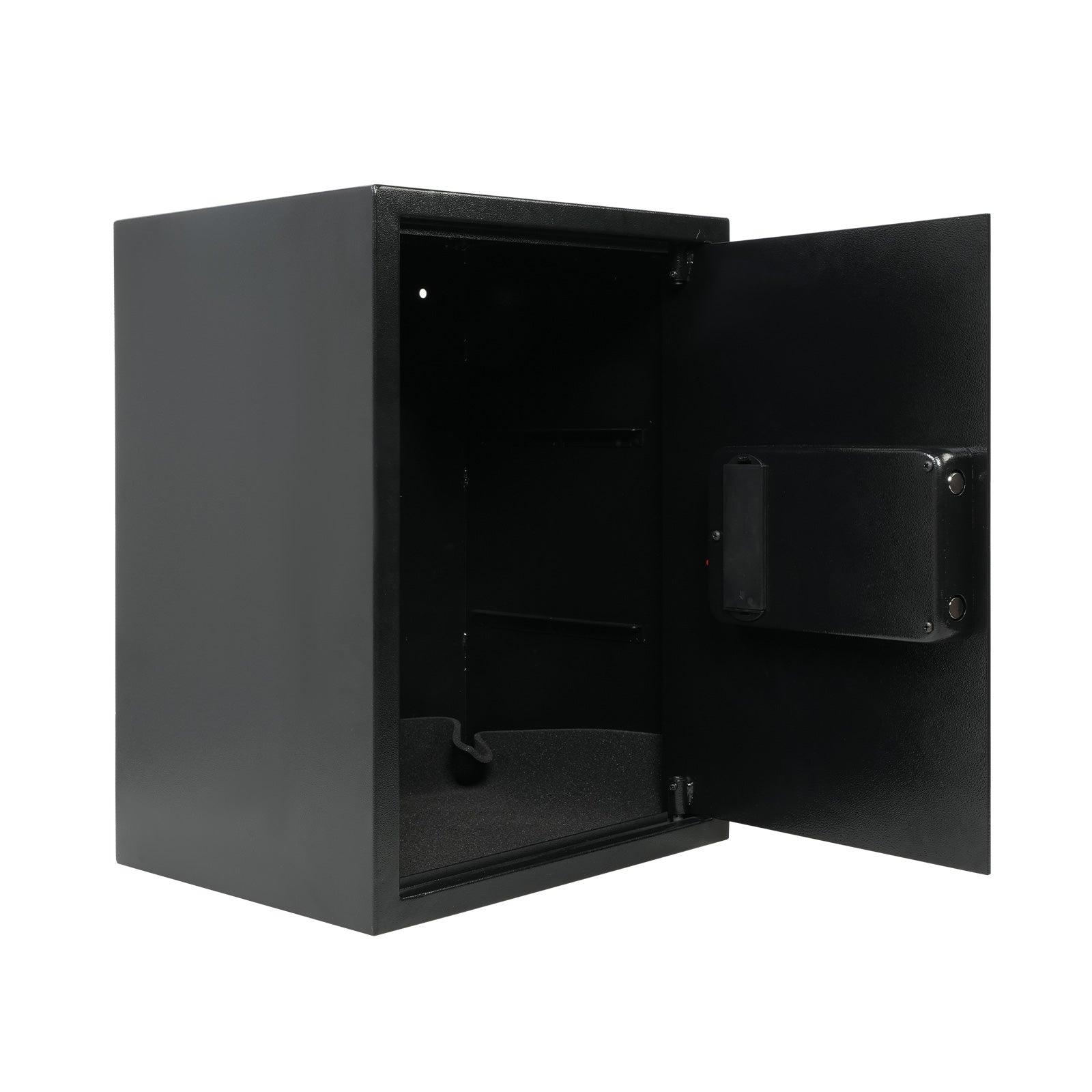 1.5 Cu Ft Home Safe Box Money Safe with Dual Warning Alarm Digital Keypad and Removable Shelf