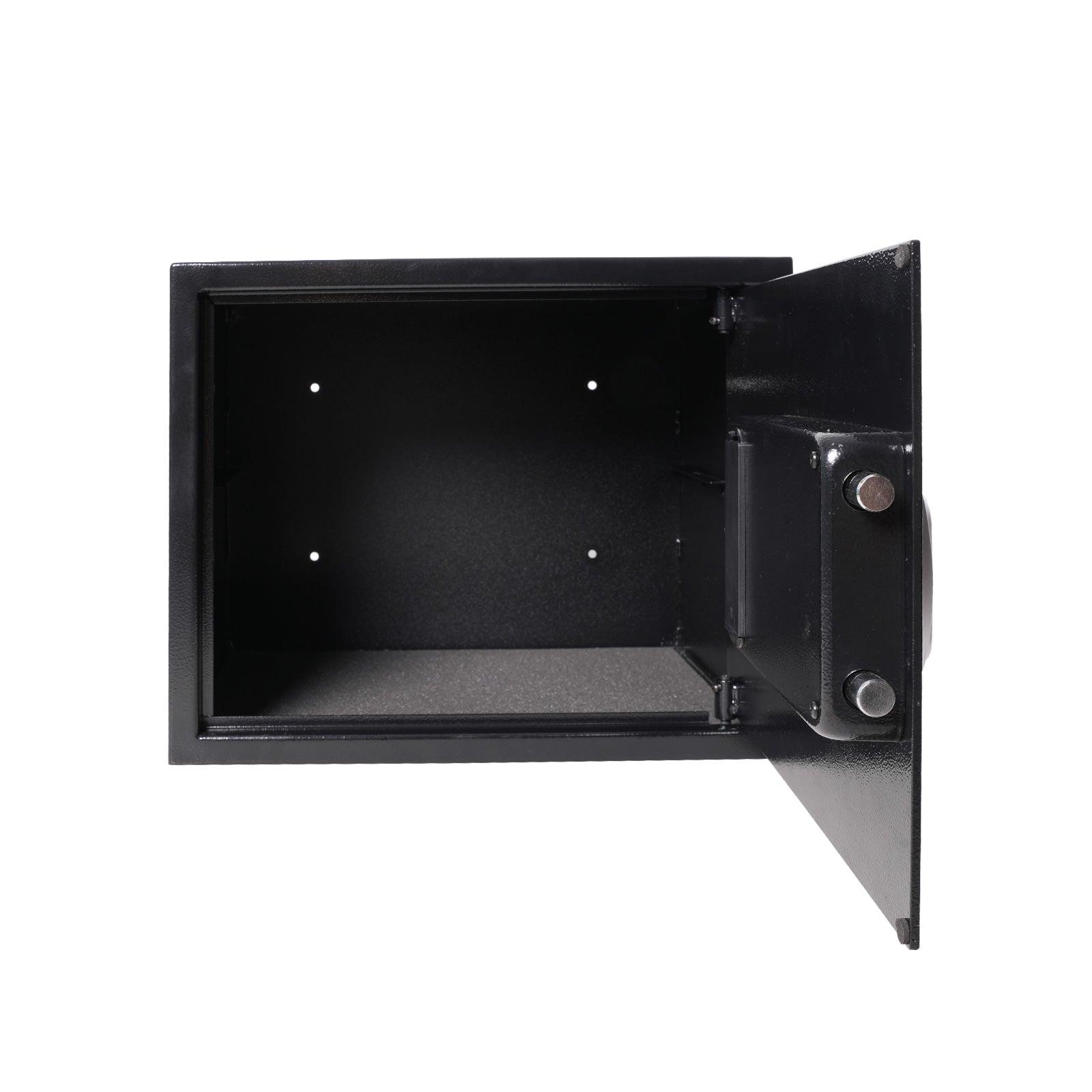 1.4 Cu Ft Home Safe Box Money Safe with Dual Warning Alarm Digital Keypad and Removable Shelf - Luckyermore