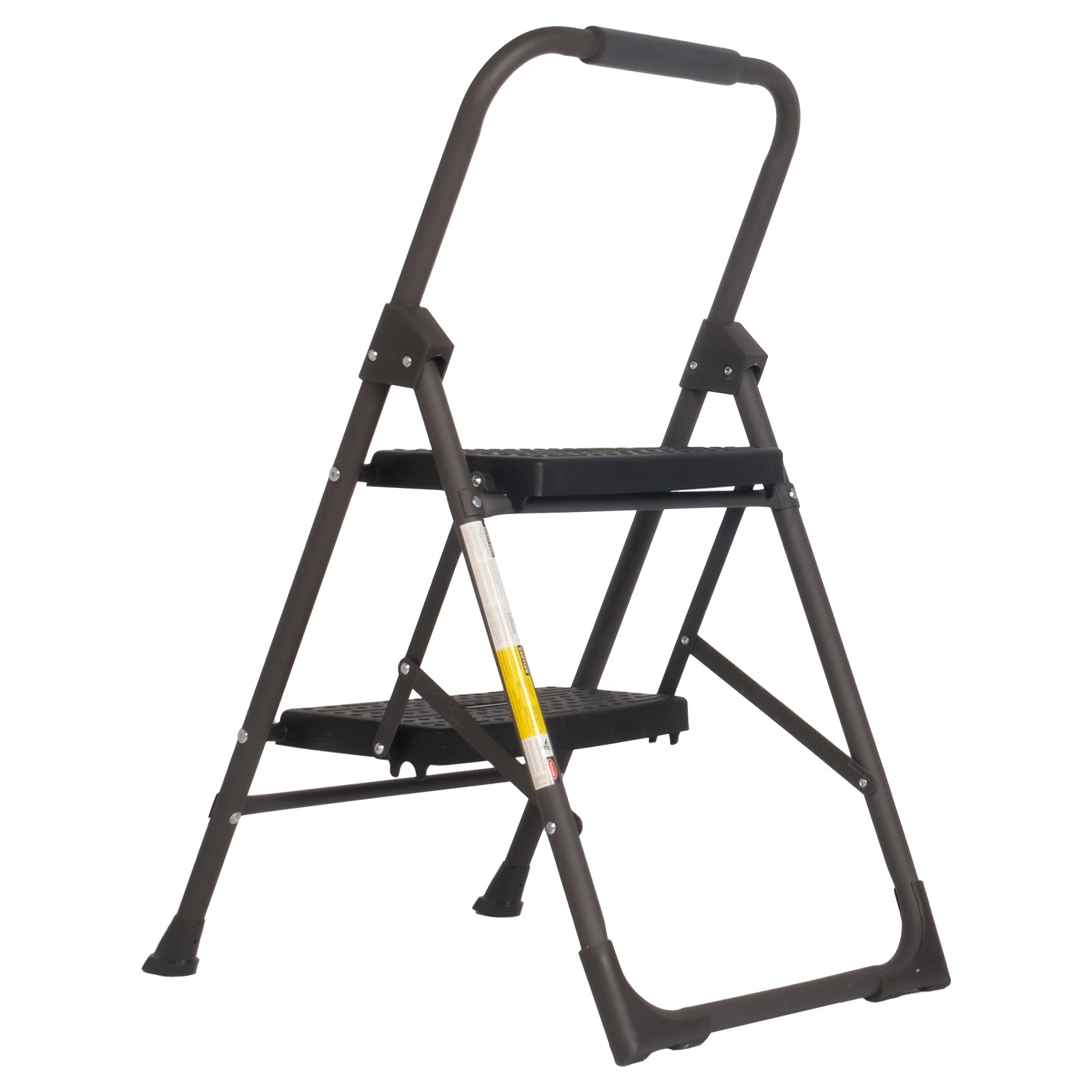 2 Step Portable Folding Ladder Step Stool with Wide Anti-Slip Pedal and Handgrip