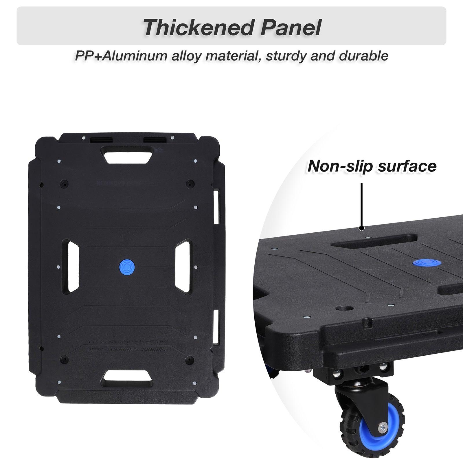 Furniture Moving Dolly Cart Portable Mobile Rollers with 360° Swivel Wheels - Luckyermore