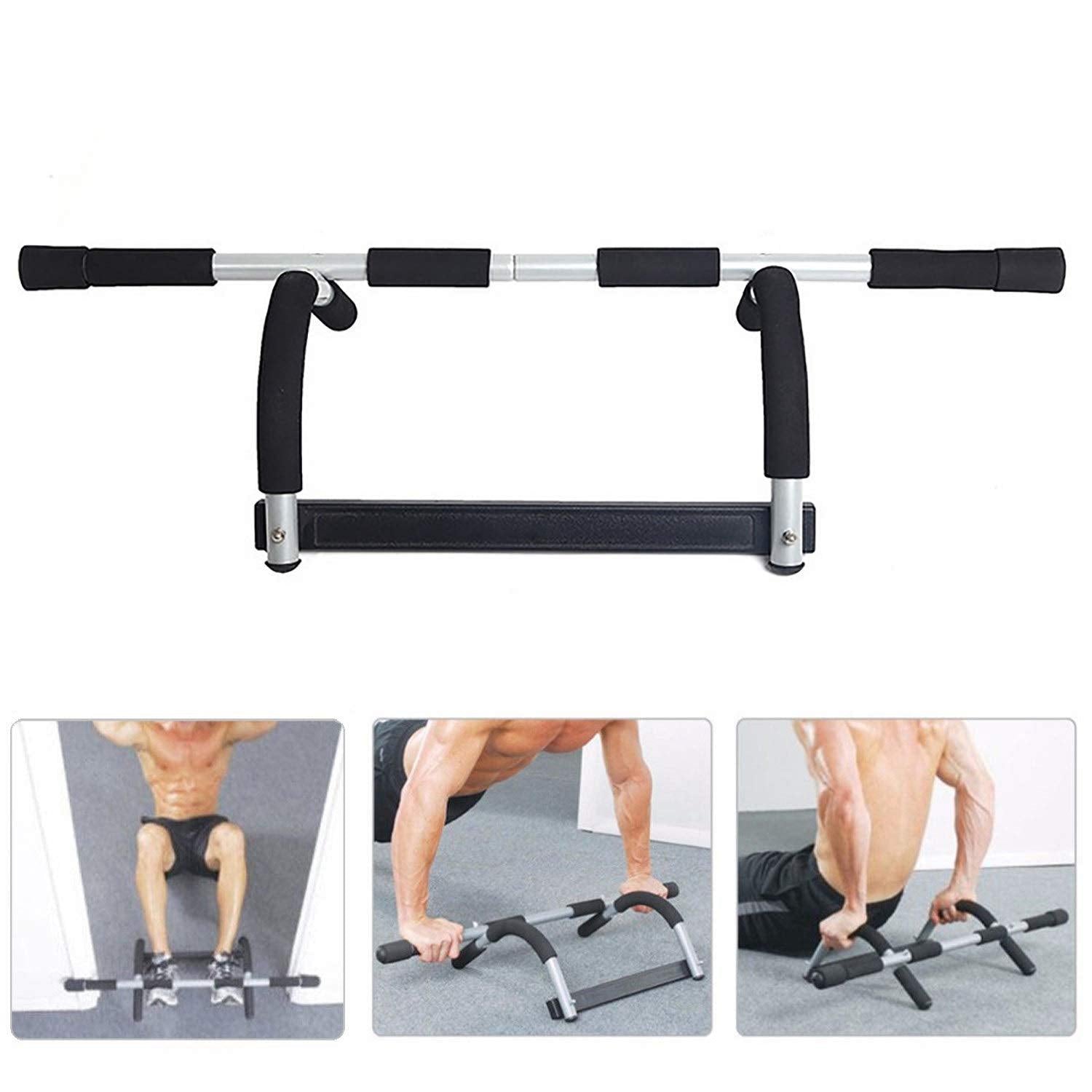 Doorway Trainer Pull Up Bar Portable Home Gym Body Workout - Luckyermore