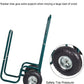 Firewood Log Rack Carrier Cart Wood Rack Storage Mover with Rolling Wheel