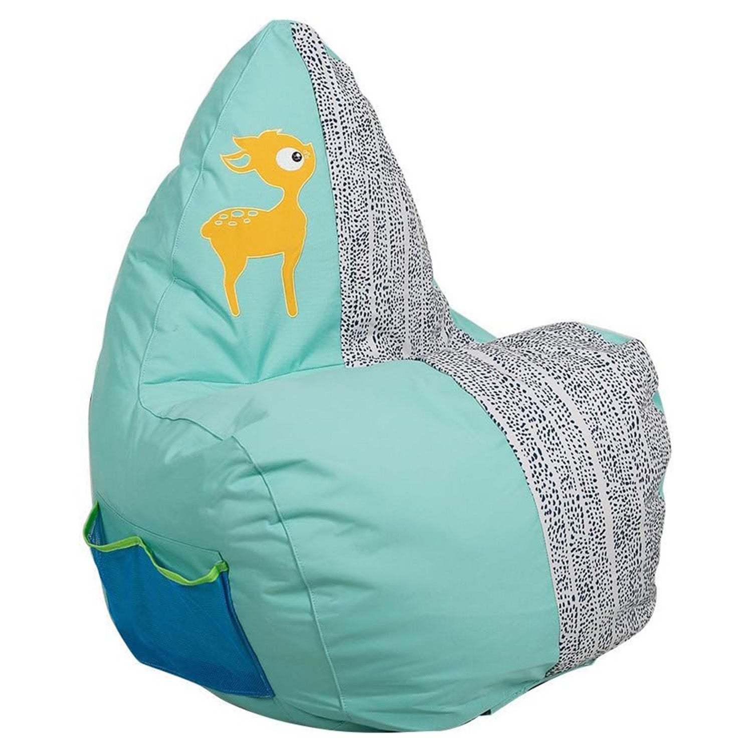 Soft Kids Bean Bag Chair Children Lounger Chairs Sofa - 3 Types - Self-Rebound Sponge, Star - Luckyermore