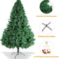 5ft Artificial Christmas Pine Tree Small Xmas Trees with 450 Branch Tips Holiday Decoration