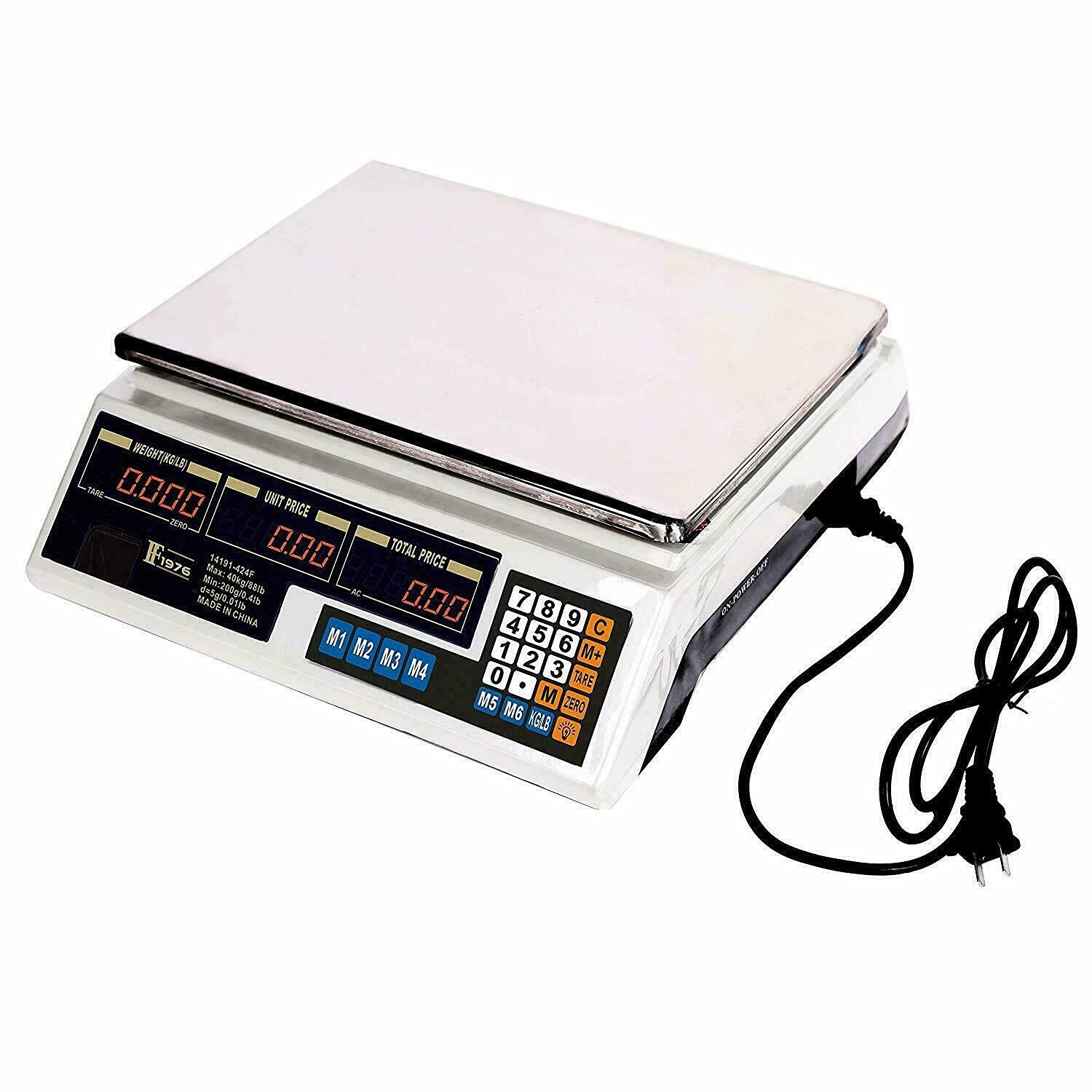 Multifunction Digital Kitchen Scale Food Meat Weight Tool Computing LCD