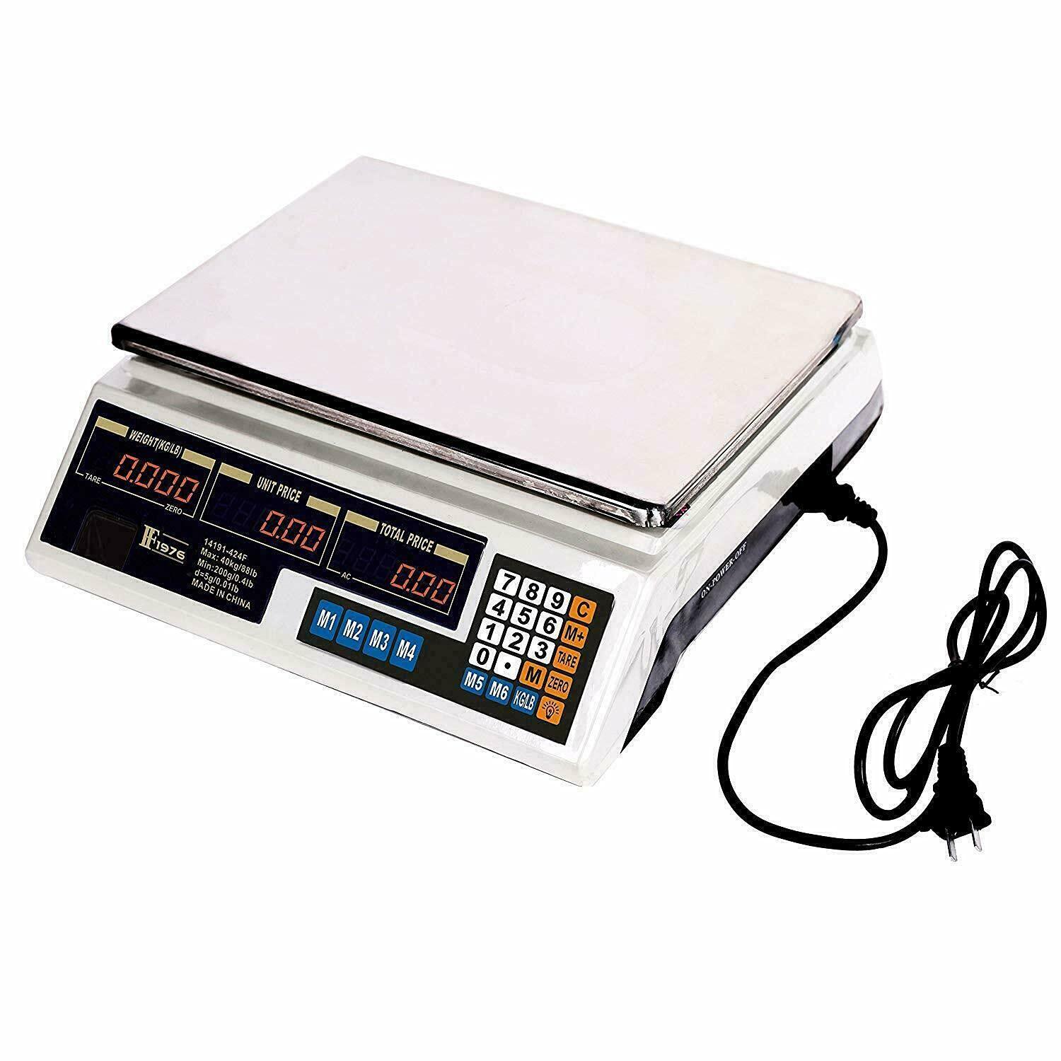 Multifunction Digital Kitchen Scale Food Meat Weight Tool Computing LCD - Luckyermore