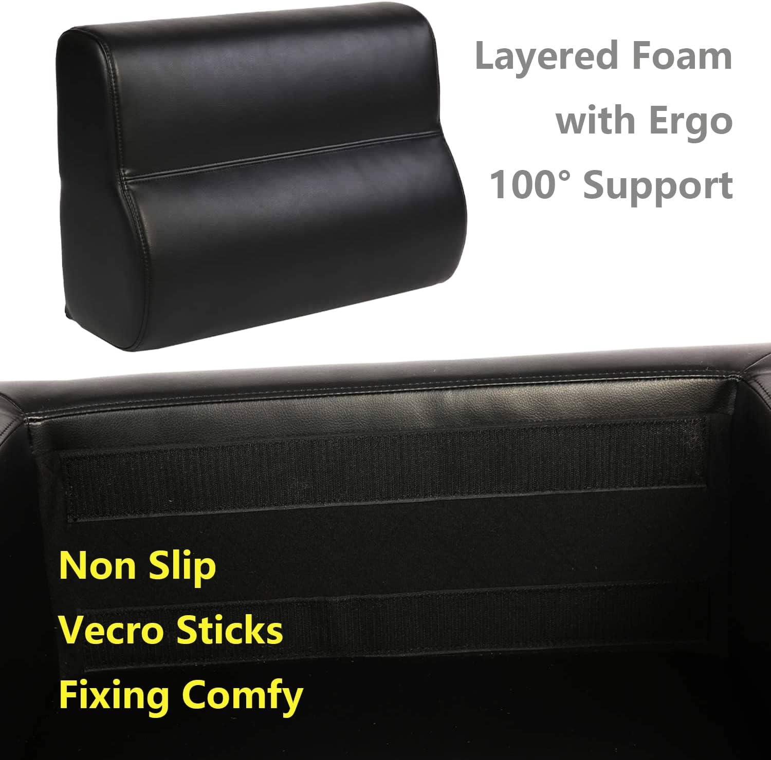 LUCKYERMORE Guest Chair Office Reception Chair Leather Sofa Chairs with PU Leather Soft Sponge, Black