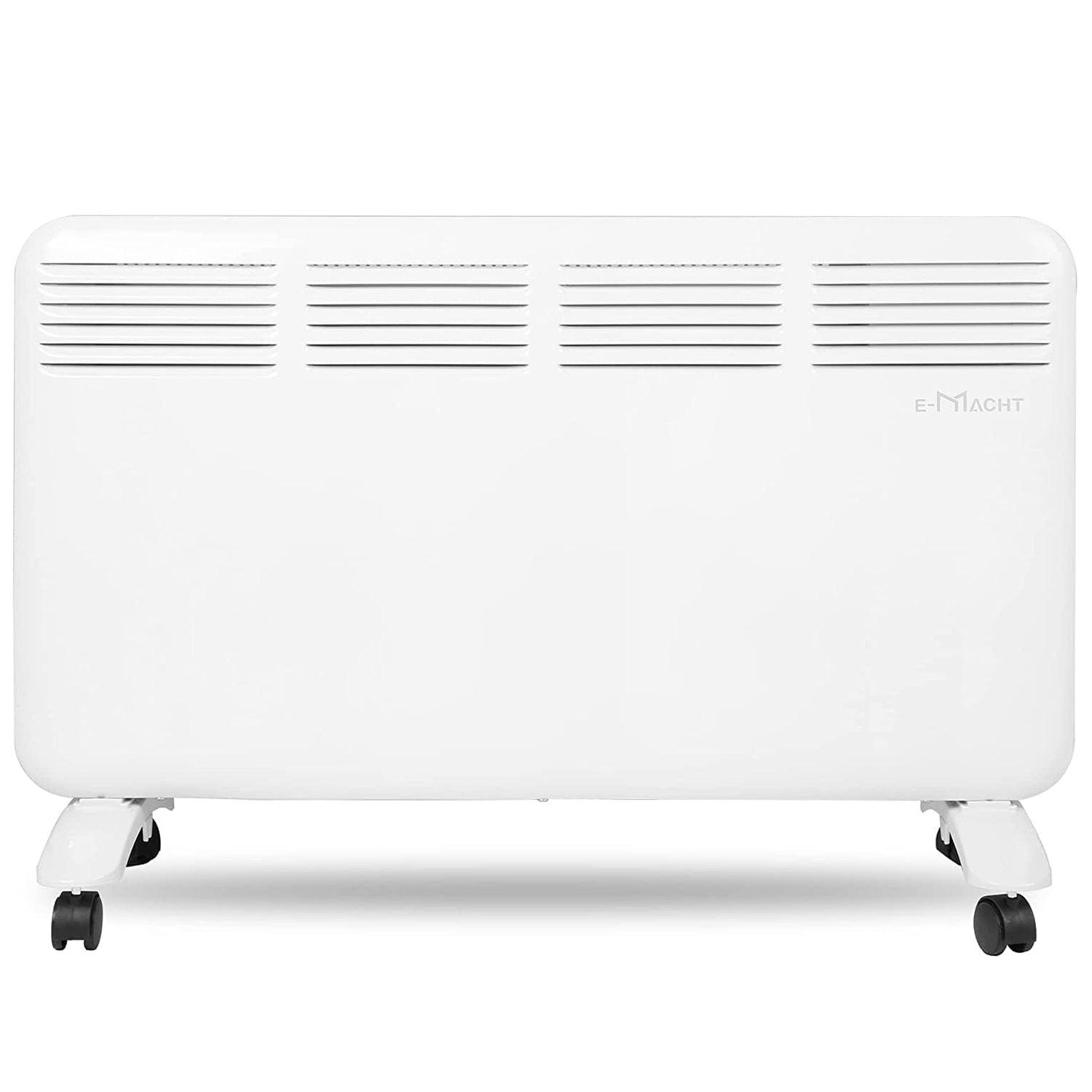 LUCKYERMORE 1500W Convection Panel Space Electric Heater Indoor with Adjustable Thermostat LED Digital Display