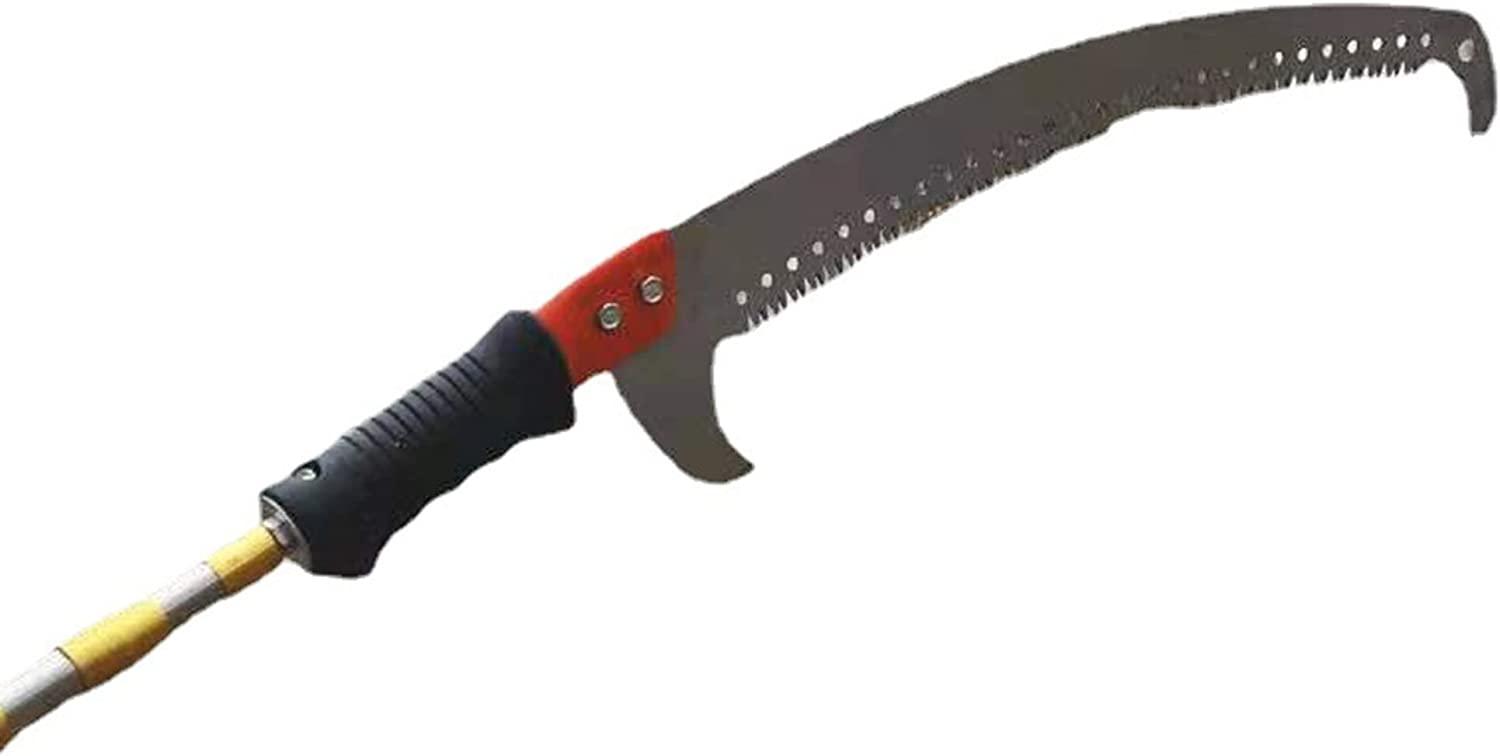 Vilobos Pole Saw for Tree Trimming, Long Extension Pruning Saw, Blade Tree Trimmer Pole, Manual Pole Cutter - Luckyermore