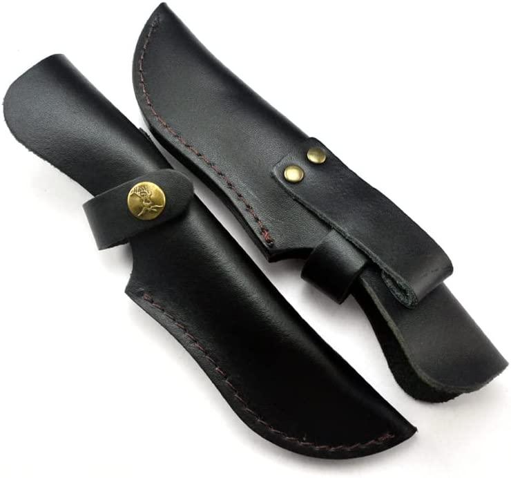 Vilobos Leather Sheaths for Knives Knife Pouch Premium PU Leather Holster - Luckyermore