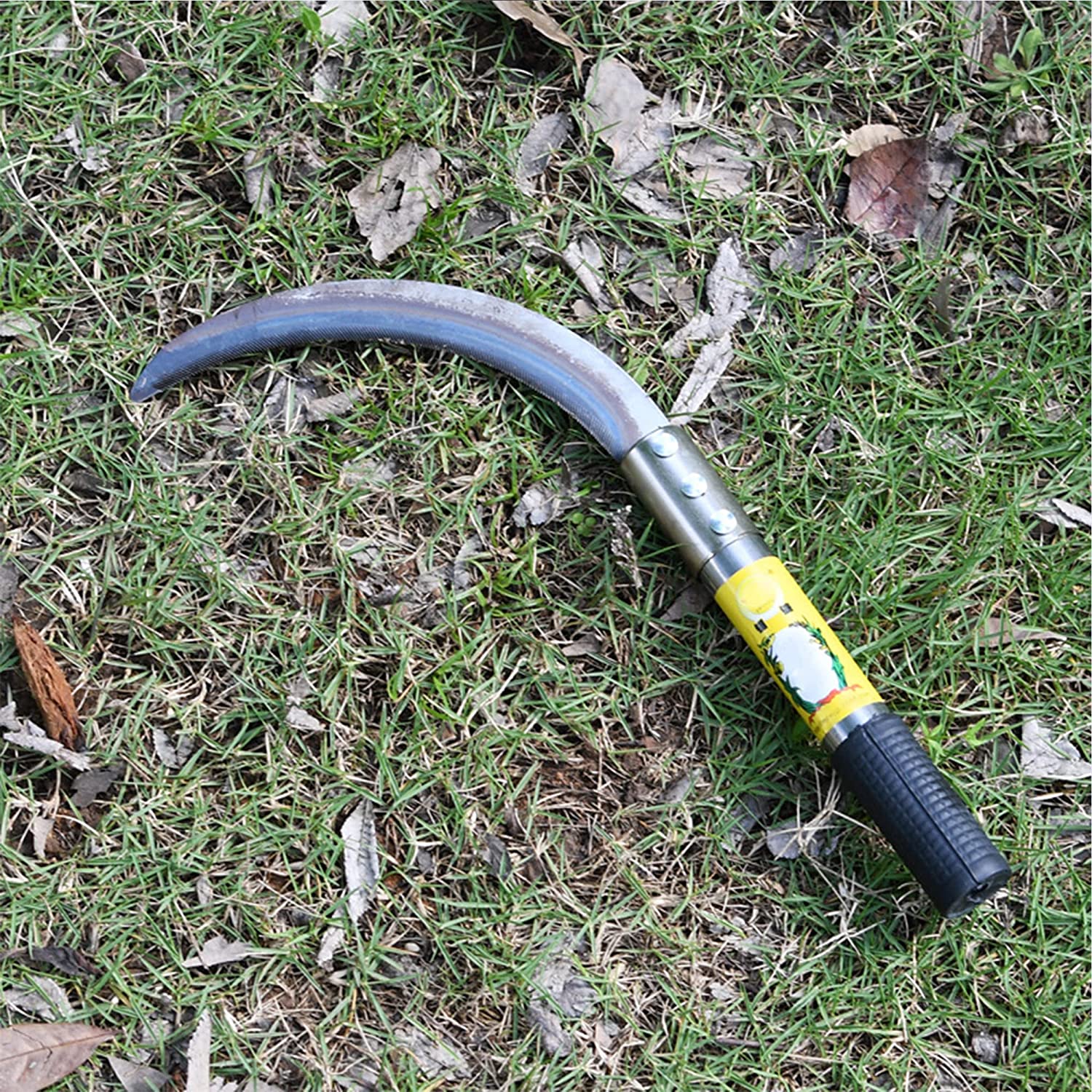 Vilobos Tough Grass Hook, Utility,Reaping Sickle Longer Round - Luckyermore