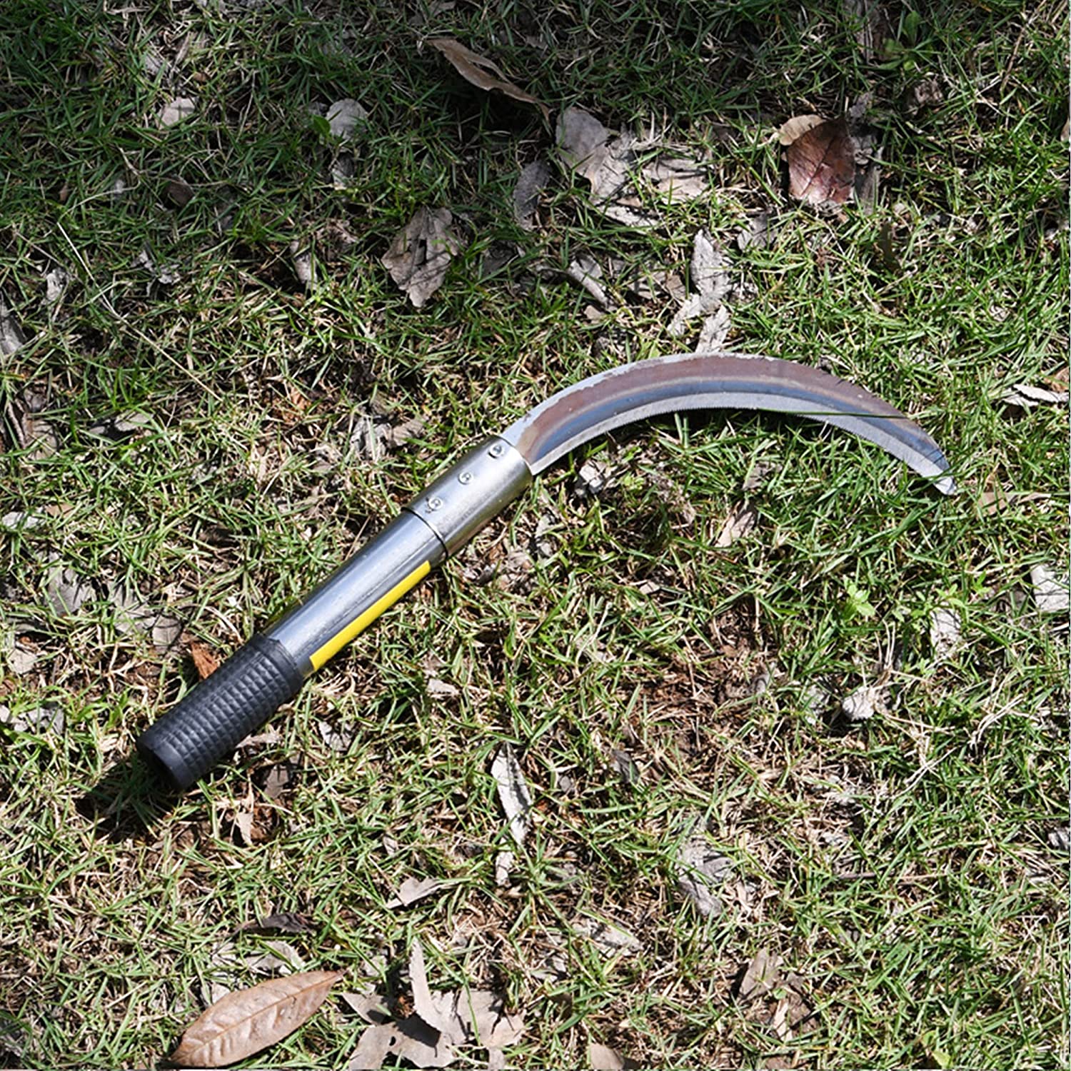 Vilobos Tough Grass Hook, Utility,Reaping Sickle Longer Round - Luckyermore