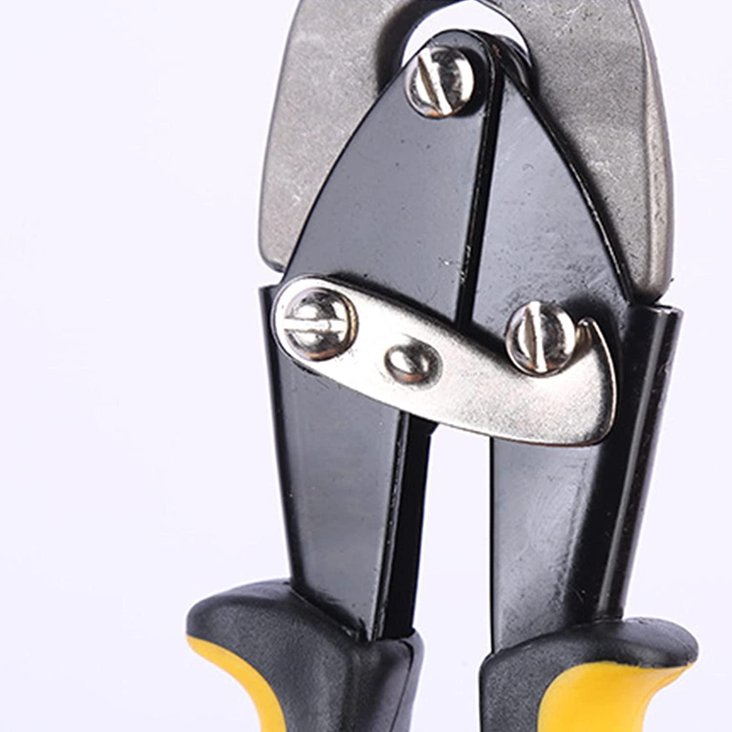 Vilobos Garden Snips Cutting Shears with Forged Blade Hand Pruning Snips with Straight Stainless Steel Precision Blades - Luckyermore