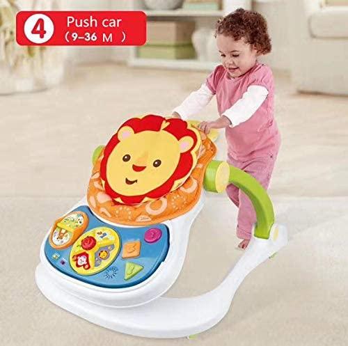 Baby Walker Stroller Sitting Posture Multi-Function Baby Stroller Game Car Dining Car Walker and Stroller (Blue) - Luckyermore