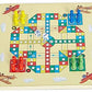 Magnetic Maze Family Kids 3 up 2-Sided Board Game Maze Puzzles,Animal Maze & Flying Chess