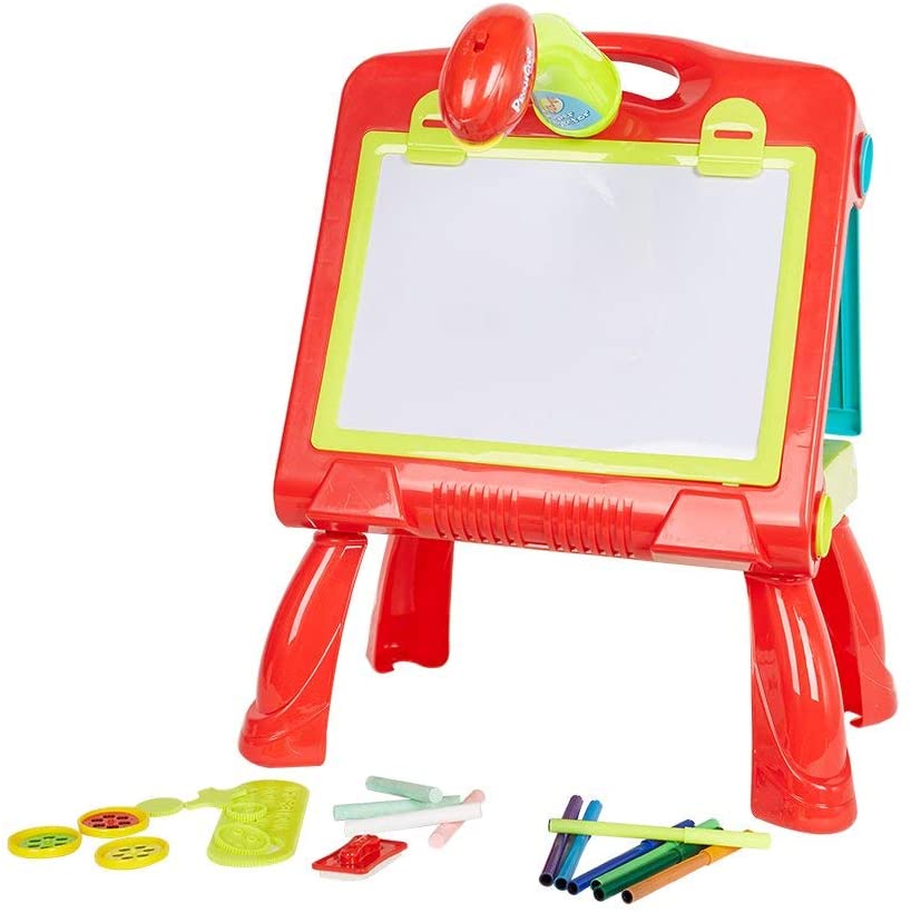 Educational Development Drawing Toy Study Table with Projector Toy for Girls & Boys Ages 6 7 8 9