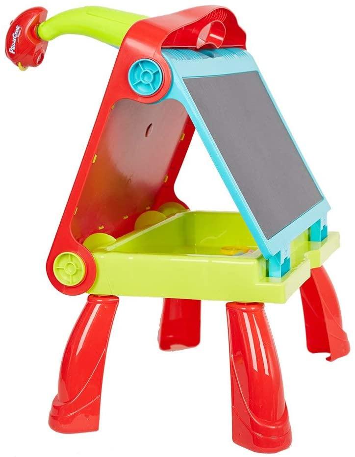 Educational Development Drawing Toy Study Table with Projector Toy for Girls & Boys Ages 6 7 8 9