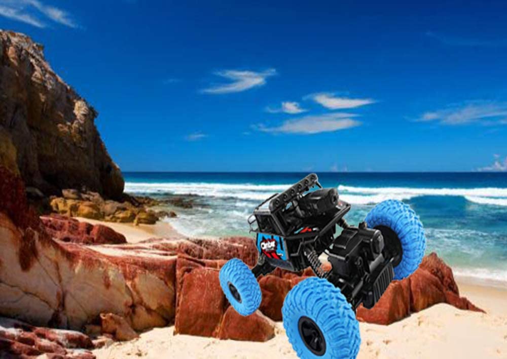 RC Hobby Toys Off-Road Sport Cars 4WD 2.4Ghz Rock Crawler Vehicle Truck with Wi-Fi HD Camera Gifts for Kids and Adults