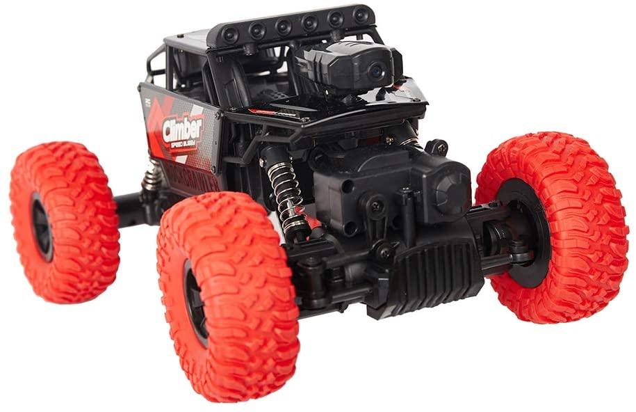 RC Hobby Toys Off-Road Sport Cars 4WD 2.4Ghz Rock Crawler Vehicle Truck with Wi-Fi HD Camera Gifts for Kids and Adults - Luckyermore