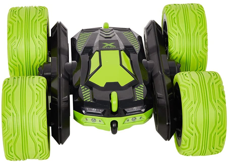 RC Cars Off-Road, 4WD Remote Control Monster Truck Rotate 360 Double Sided Race Car /Green