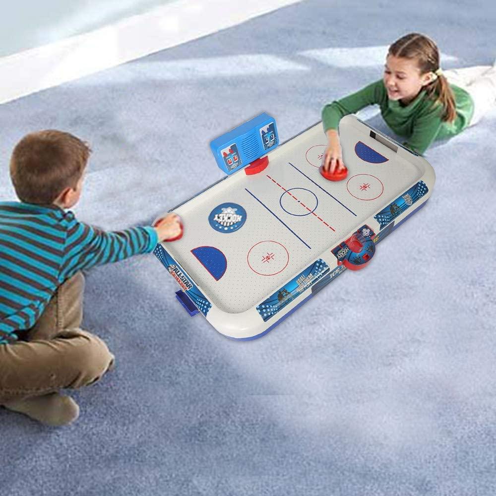 Luxury Air Hockey Table for Kids Adults Indoor Arcade Game Set with Electronic Score