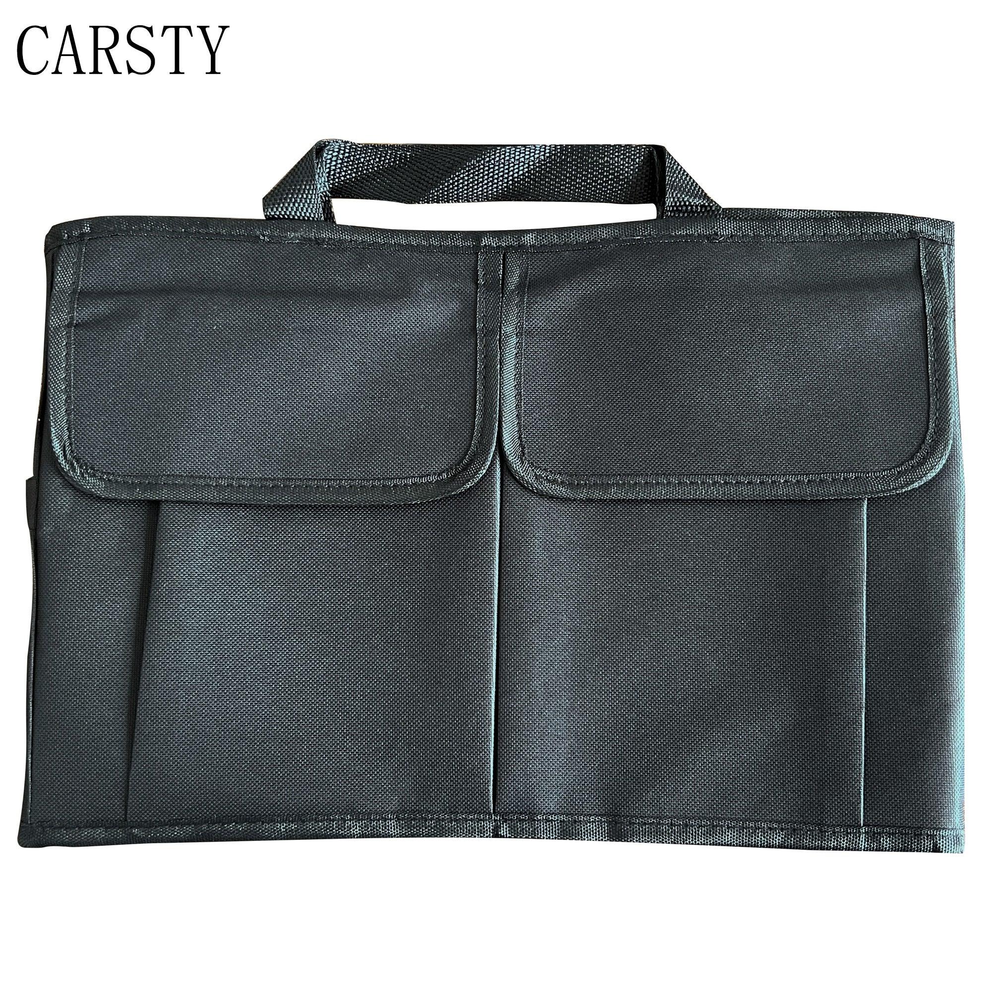 CARSTY Car Boot Oxford Cloth Fixed Luggage Box Car Boot Leather Storage Bag Storage