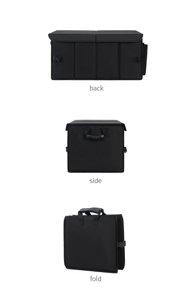 CARSTY Car Boot Oxford Cloth Fixed Luggage Box Car Boot Leather Storage Bag Storage