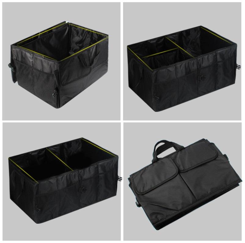 CARSTY Car Boot Oxford Cloth Fixed Luggage Box Car Boot Leather Storage Bag Storage