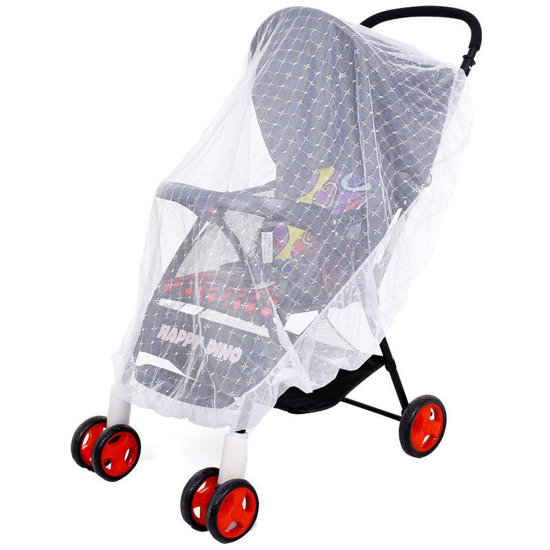 CARSTY Mosquito Net for Stroller, Protective Baby Stroller Mosquito Net Perfect Bug Net for Strollers
