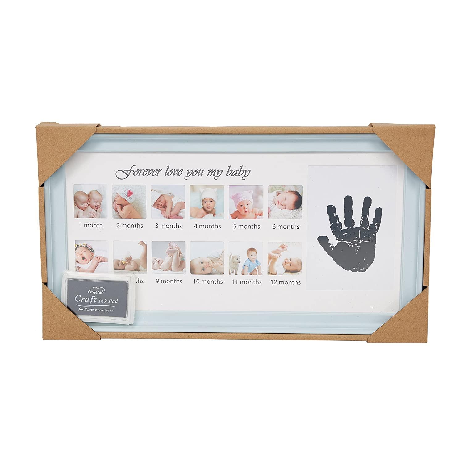 Baby Picture Frame Handprint Keepsake Photo Frames - Luckyermore