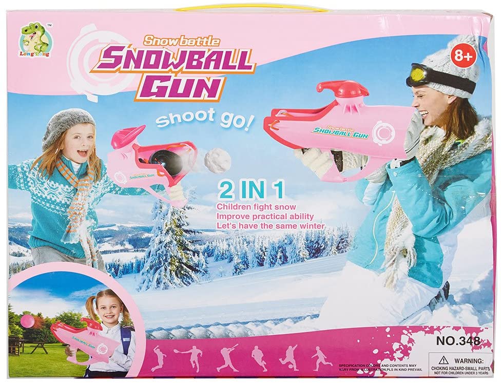 Outdoor Snowball Gun Snowball Blaster Launcher Shooter Toy for Kids - Luckyermore