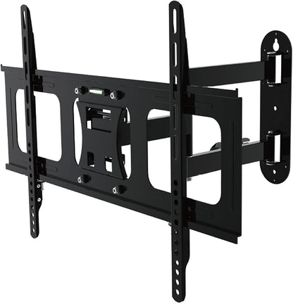 Full Motion TV Wall Mount for 23”-55” Flat Screen TVs, Monitor with Swivel Articulating Arms, up to VESA 400x400mm and 66 lbs