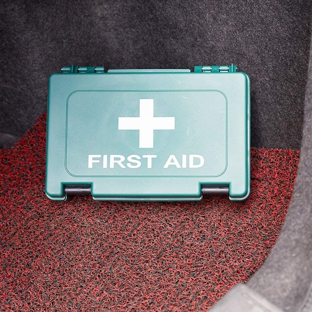First Aid Kit Emergency Survival Kit Medical Box & Bag for Home,Car,Camping,Sports,Workplace,Office,Traveling,School (Green)