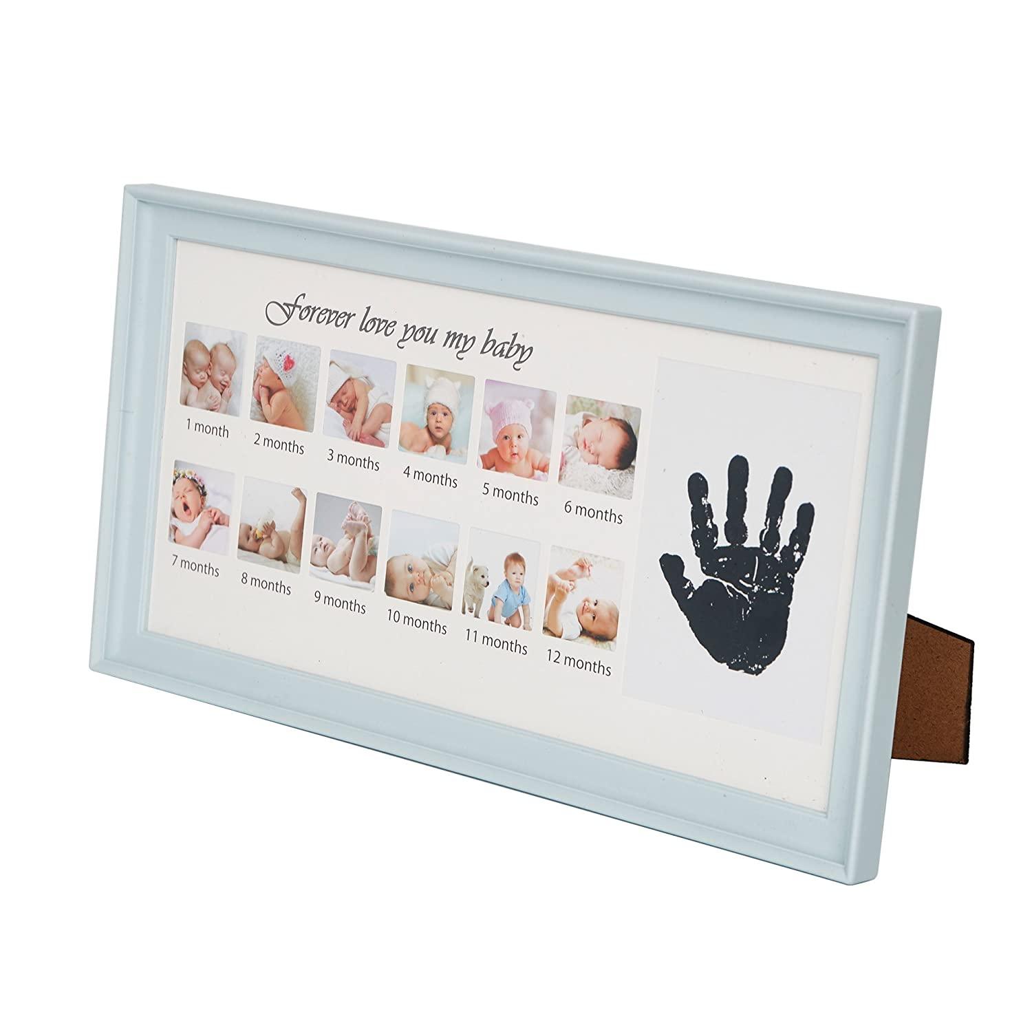 Baby Picture Frame Handprint Keepsake Photo Frames - Luckyermore