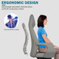 High Back Swivel Chair with Adjustable Headrest Office Chair Ergonomic Desk Chair