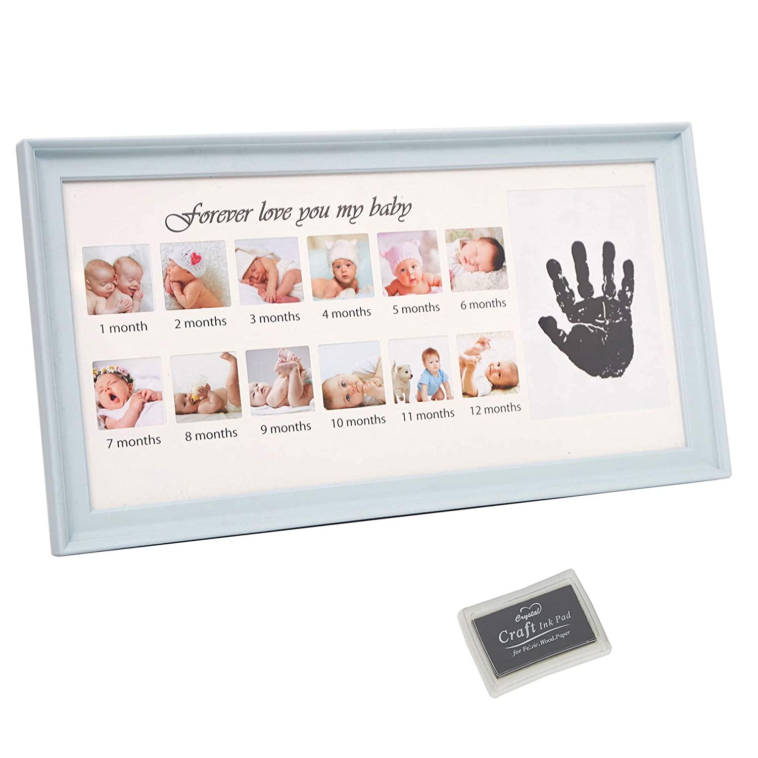 Baby Picture Frame Handprint Keepsake Photo Frames - Luckyermore
