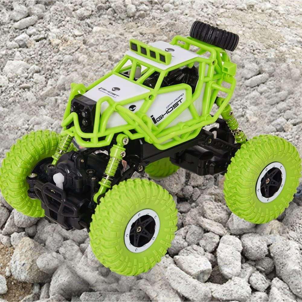 2.4GHz Racing Cars RC Cars Remote Control Cars Electric Rock Crawler Radio Control Vehicle Off Road Cars Green