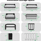 2 Tier Dish Rack, Above Sink Shelf, Weight Up to 88 pounds, W/Utensils Holder, Premium Stainless Steel, (Sink size<33.6in) Space Saver, for Bow, knife, Chopsticks, Space Organizer, Black