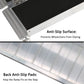 Wheelchair Ramp Non Skid Folding Threshold Ramp 3FT, 595 lbs Weight Capacity Portable Aluminum Foldable Wheelchair Ramp for Home Steps Stairs Doorways Scooter