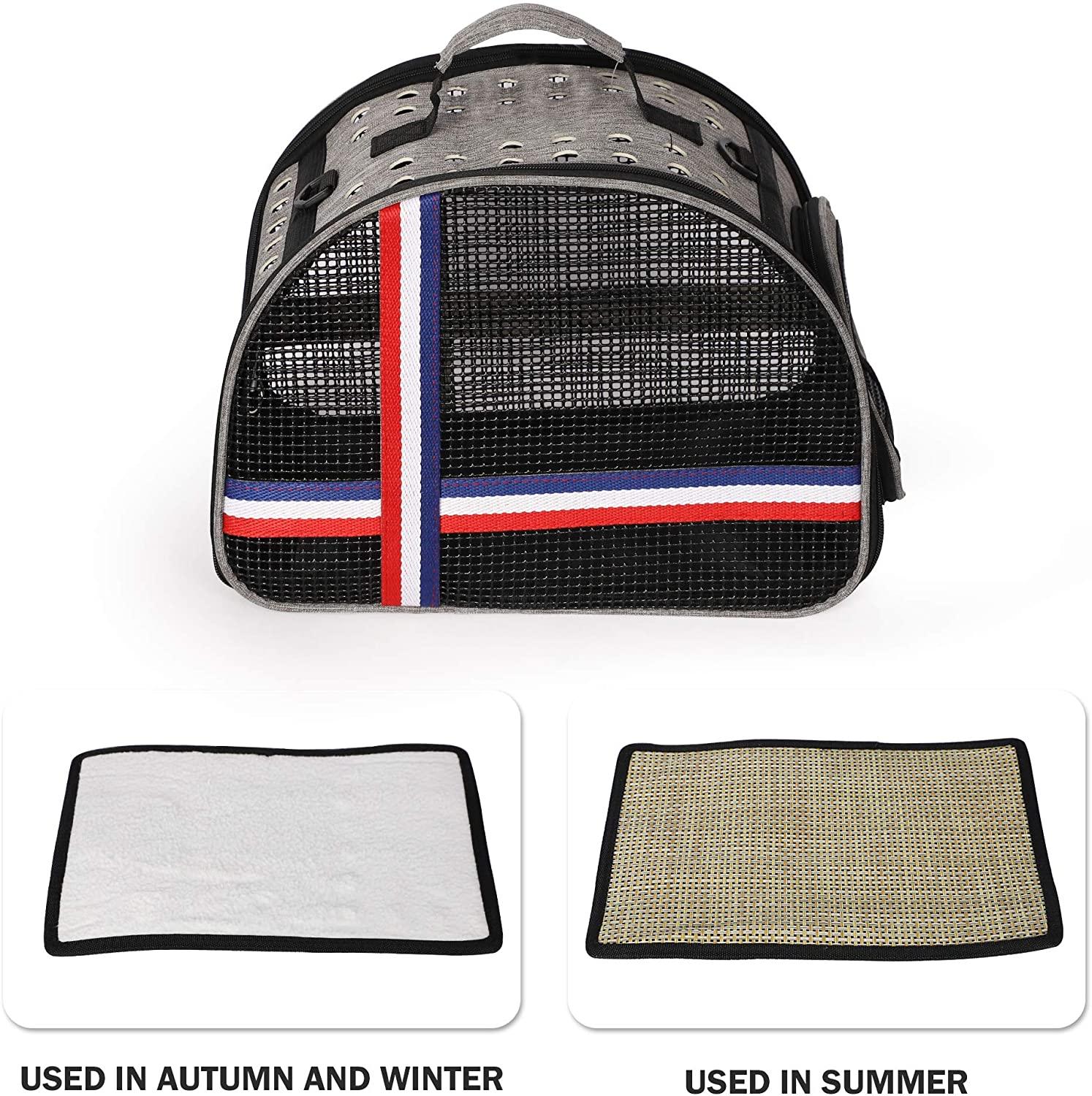 Pet Carrier Backpack Airline Approved Backpack Carrier Expendable Pet Travel Carrier for Cat & Dog,Designed for Traveling,Hiking,Walking & Outdoor - Luckyermore