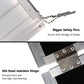 Wheelchair Ramp Non Skid Folding Threshold Ramp 3FT, 595 lbs Weight Capacity Portable Aluminum Foldable Wheelchair Ramp for Home Steps Stairs Doorways Scooter