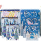 12 Pack Assorted Christmas Gift Bags with Small Medium Large Size, 4 Xmas Pattern Holiday Gift Bags with Tissue Paper, Bright