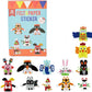 Mobee Felt Paper Cup Sticker DIY Craft Kits Paper Art Training Early Educatioanl Playing Toys Kids