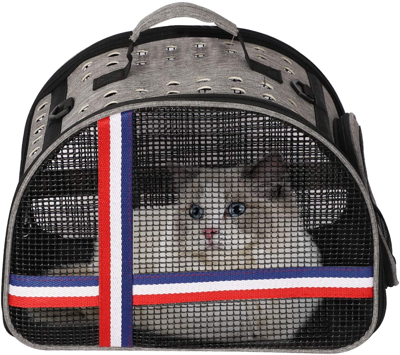Pet Carrier Backpack Airline Approved Backpack Carrier Expendable Pet Travel Carrier for Cat & Dog,Designed for Traveling,Hiking,Walking & Outdoor - Luckyermore