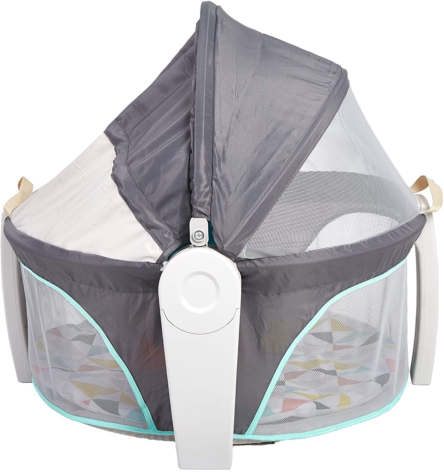 Travel Infant Bed Foldable Portable Baby Activity Center Combines Crib, Playpen and Game Room