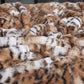 Big Plush Bean Bag Chair,Comfy Furry Lounger Sofa Seat with Detachable Covers,Luxury Memory Sponge Filled Furniture Leopard Print