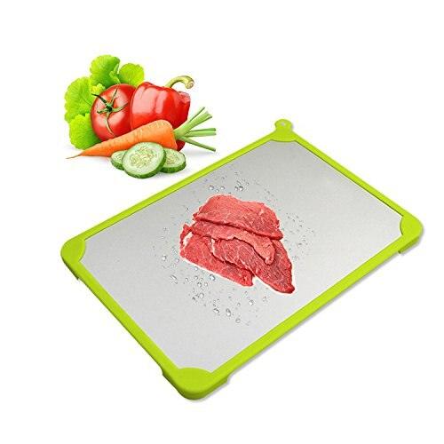 Automatic Thawing Plate Cutting Board Fast Frozen Food Meat Fish Food Miracle Defrosting Tray Kitchen Gadgets Cooking Tools